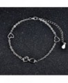 Sterling Infinity Bracelet Adjustable Braclets in Women's Strand Bracelets