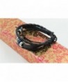 Abstruct Braided Adjustable Leather Bracelet