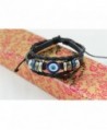 Abstruct Braided Adjustable Leather Bracelet in Women's Wrap Bracelets
