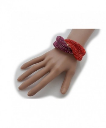 Fashion Jewelry Bracelet Purple Rhinestones in Women's Strand Bracelets