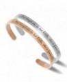 NewChiChi Bracelet Engraved Little%EF%BC%8CShe Inspirational - 2 Pack - CB180AXXAKD