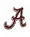 University of Alabama Crystal Emblem Brooch Pin - CD11I2YTU2R