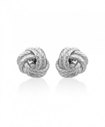 WithLoveSilver Sterling Silver Thick Earrings