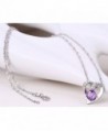 Sterling Natural Amethyst Gemstone Necklace