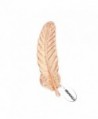 NOUMANDA Plated Leaf Feather Lapel Pin Collar Brooch for Women - CR12M7WVCS9