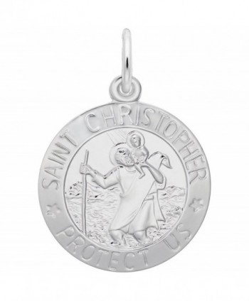 St. Christopher Charm- Charms for Bracelets and Necklaces - C1186H3TTDI