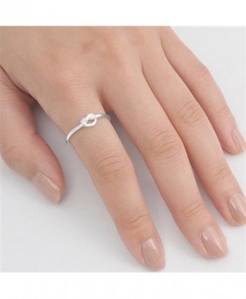 Infinity Knot Sterling Silver RNG14788 8