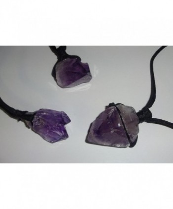 Amethyst Natural Crystal Gemstone Necklace