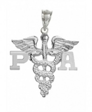 NursingPin - Physician Assistant PA Graduation Charm in Silver Jewelry & Gifts - CV1173YU0WB