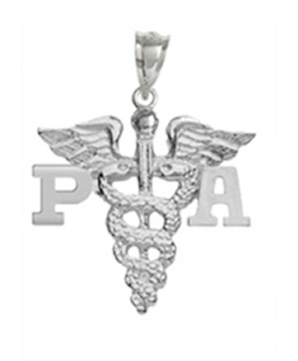 NursingPin - Physician Assistant PA Graduation Charm in Silver Jewelry & Gifts - CV1173YU0WB