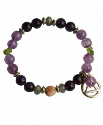 Serenity + Sobriety Spiritual Bracelet for Overcoming Addictions - C511EEFZWWP