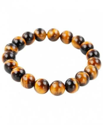 SUNYIK Yellow Tigers Gemstone Bracelet