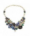 Fun Daisy Vintage Garden Flower Wonderland Fashion Necklace - xl00892 - CG11M479113
