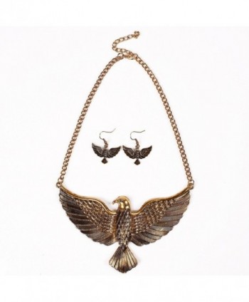 Winson Vintage Statement Necklace Earring