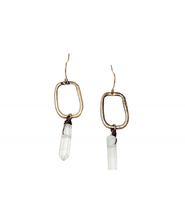 Bohemian Gold Drop Naja Earrings Crystal Women - CQ189Y7RCA8