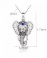 Elephant Aromatherapy Essential Diffuser Necklace in Women's Pendants