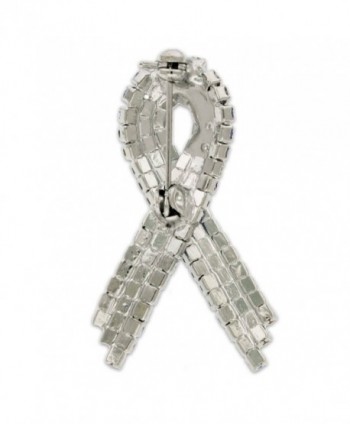 PinMarts Breast Rhinestone Crystal Awareness in Women's Brooches & Pins