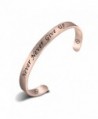 ZuoBao Bracelet Inspirational Encouraging Adjustable - Rose Gold - CB1887T3EWC