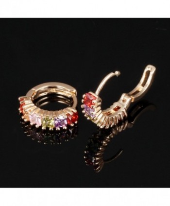 Multicolor Zirconia Earrings Fashion Jewelry