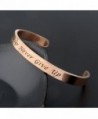 ZuoBao Bracelet Inspirational Encouraging Adjustable in Women's Cuff Bracelets