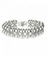 Designer Inspired POLISHED Sterling Bracelet - CQ119SAR3U9