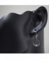 Stelring Silver Anchor Sailor Earrings in Women's Drop & Dangle Earrings