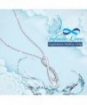 Valentines Sterling Necklace Infinity Fashion in Women's Pendants