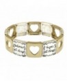 Corinthians 13 Scripture Engraved Bracelet