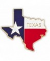 PinMart's State Shape of Texas and Texas Flag Lapel Pin - CL119PEKYHN