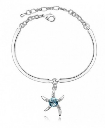 Finov Starfish Necklace Bracelet Earrings in Women's Jewelry Sets