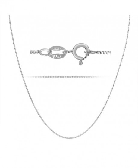 Rhodium Plated Sterling Silver Necklace - rhodium-plated-silver - CH11ZP3M1LZ