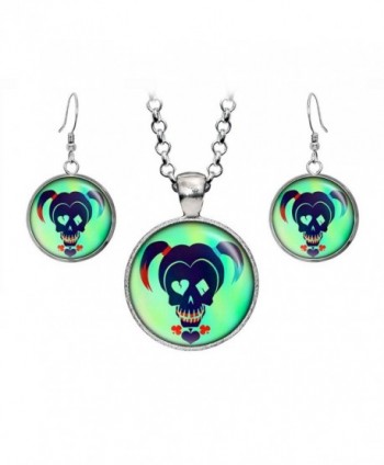 Suicide Pendant Necklace Earrings Presents - CY12O899Y7W