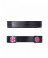 Divoti Custom Engraved Racer PVD Black 316L Medical Alert Bracelet -6" Cuff (fits 6.5-8.0") - Pink - C112OCLYNMK