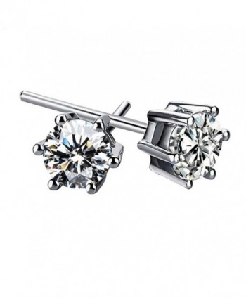 Freedi Crystal Diamonds Stud Earrings Rhinestone Hypoallergenic Fashion Women Jewelry - CV17YENHCH5