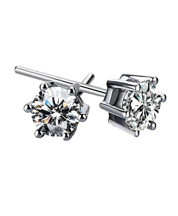 Freedi Crystal Diamonds Stud Earrings Rhinestone Hypoallergenic Fashion Women Jewelry - CV17YENHCH5
