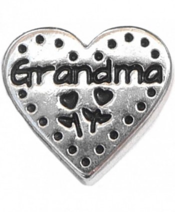 Grandma Stitch Heart Floating Locket Charm - CD11OPMCK8B