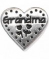 Grandma Stitch Heart Floating Locket Charm - CD11OPMCK8B