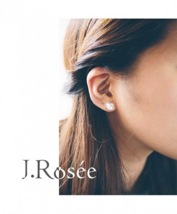 Earrings Freshwater Earrrings J Ros%C3%A9e Girlfriend in Women's Stud Earrings