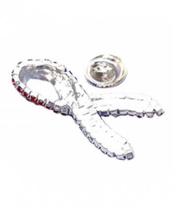 cocojewelry American Ribbon Fashion Jewelry in Women's Brooches & Pins