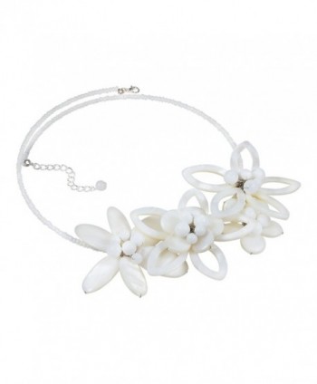 Modern Petals Feminine Flowers Necklace