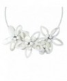 Modern Petals Feminine Flowers Necklace in Women's Choker Necklaces