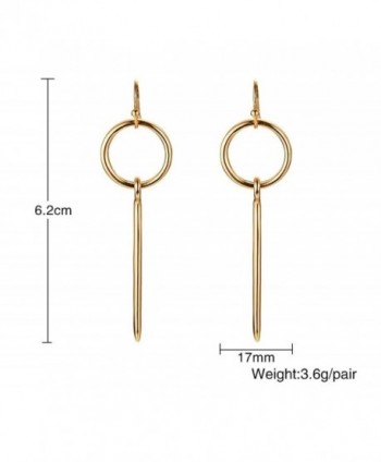 Fashion Stylish Vertical Minimal Earrings