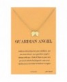 CYBERNY Message Golden Pendant Necklace - golden angel wings - CU180DD804S