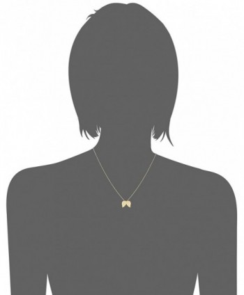 CYBERNY Message Golden Pendant Necklace in Women's Pendants