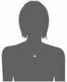 CYBERNY Message Golden Pendant Necklace in Women's Pendants