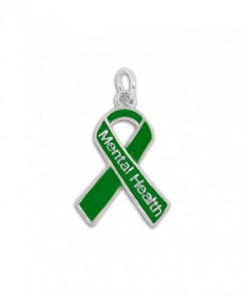 Mental Health Green Ribbon Charm in a Bag (1 Charm - Retail) - C81855RCOMW