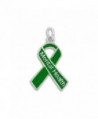 Mental Health Green Ribbon Charm in a Bag (1 Charm - Retail) - C81855RCOMW