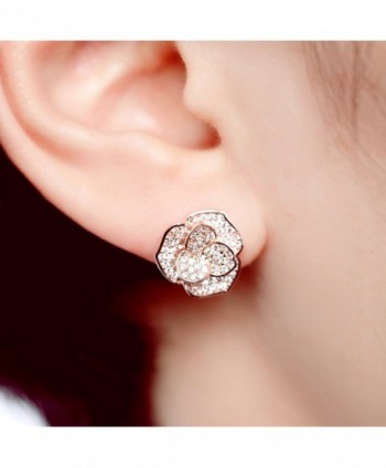 EVERU Fashion Jewelry Flower Earrings