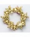 Akianna Gold tone Swarovski Crystals Patriotic in Women's Brooches & Pins