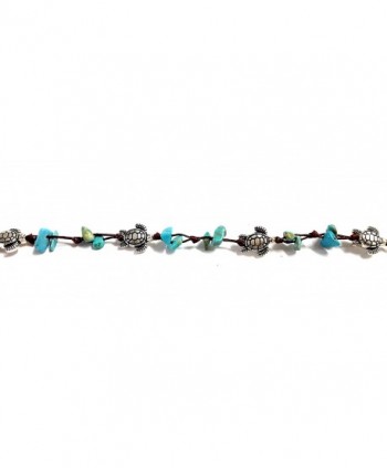 Anklet Bracelet Turtle Turquoise cm Handmade